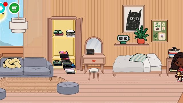 обустройка дома в Toca Boca