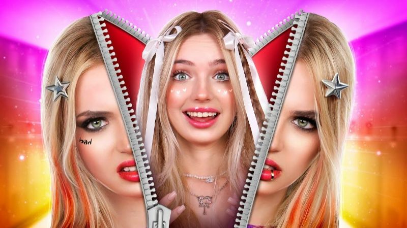 Я Влюбилась в Дерзкого Парня! Экстремальный Мейковер из Soft Girl в Alt Girl Тим Тин