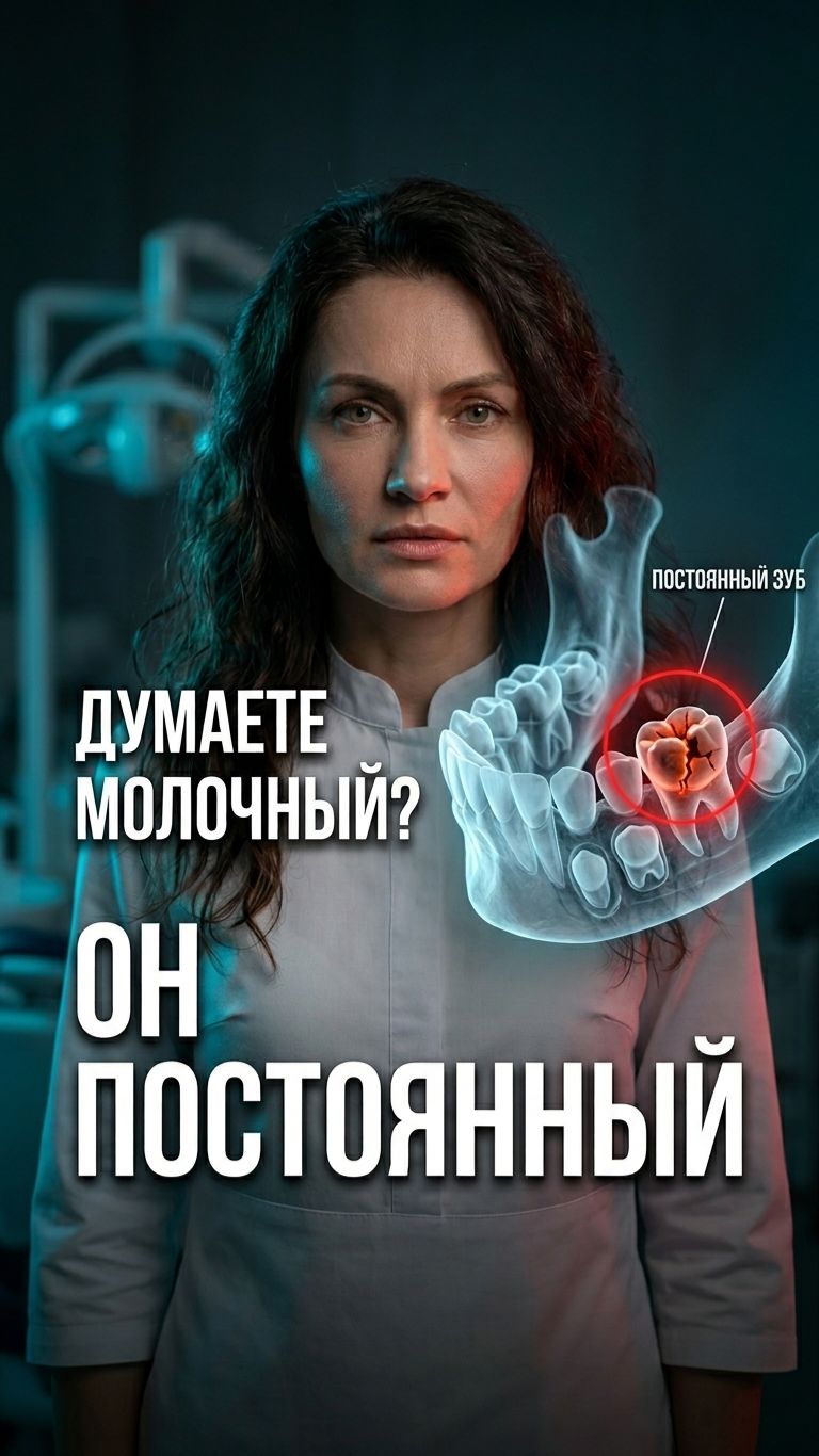 🦷 Шестые зубы — почему их путают с молочными?