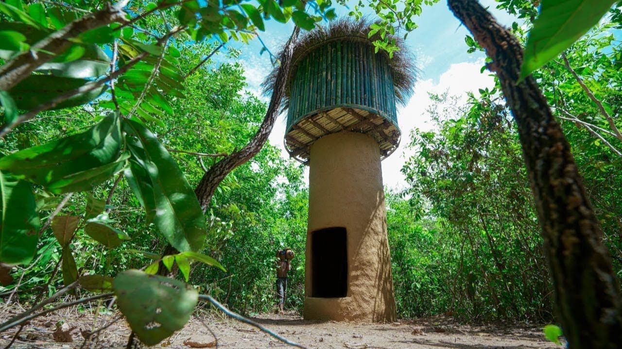 Jungle Survival# постройте самый красивый древний дом-башню в глубоких джунглях