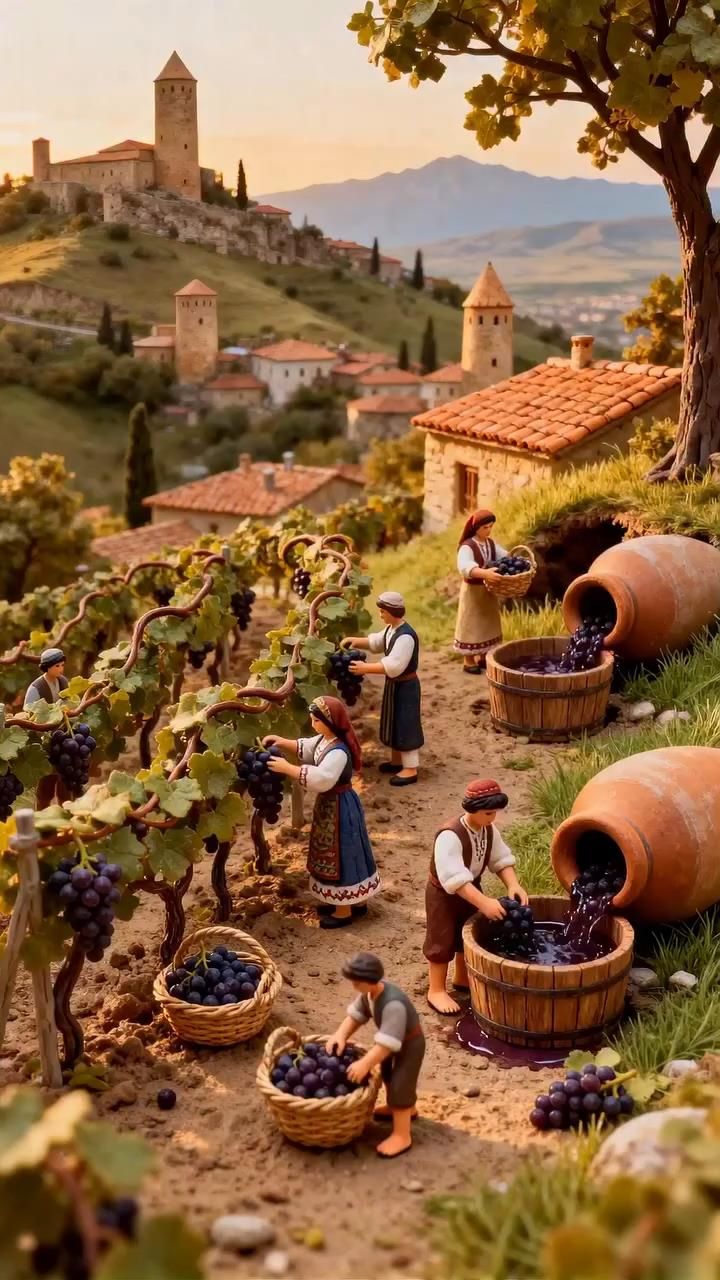 🍷Лилипутики-виноделы готовят отличное вино 🍷