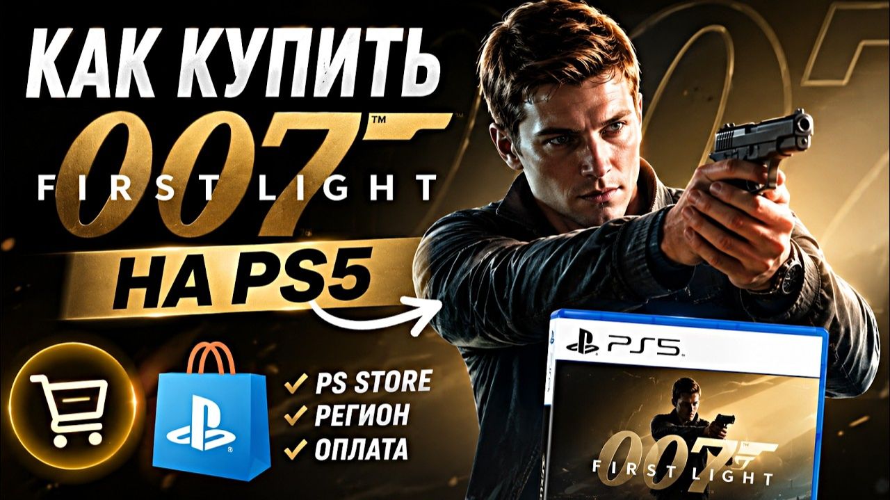 Как купить 007 First Light на PS5 — как покупать игры на PlayStation 5