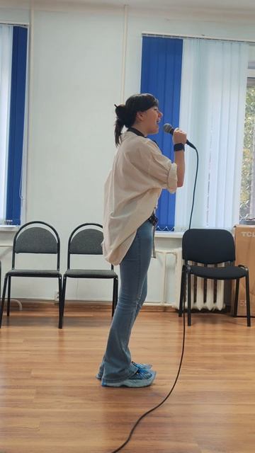 Лещинская Вика #репетиция #вокал #ДЕТИКБР рук. по вокалу Бербекова С. Ю. #педагог #нальчик #дши1