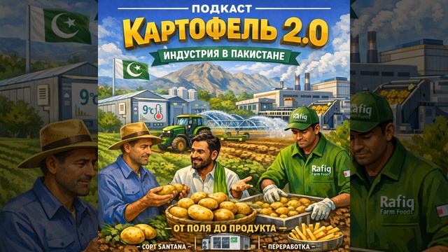 Картофель 2.0: Пакистан и рост индустрии от поля до завода