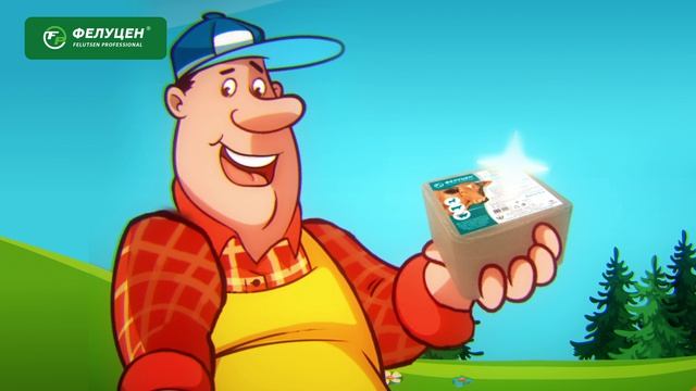 Лизунцы Фелуцен для здоровья и продуктивности крупного рогатого скота.