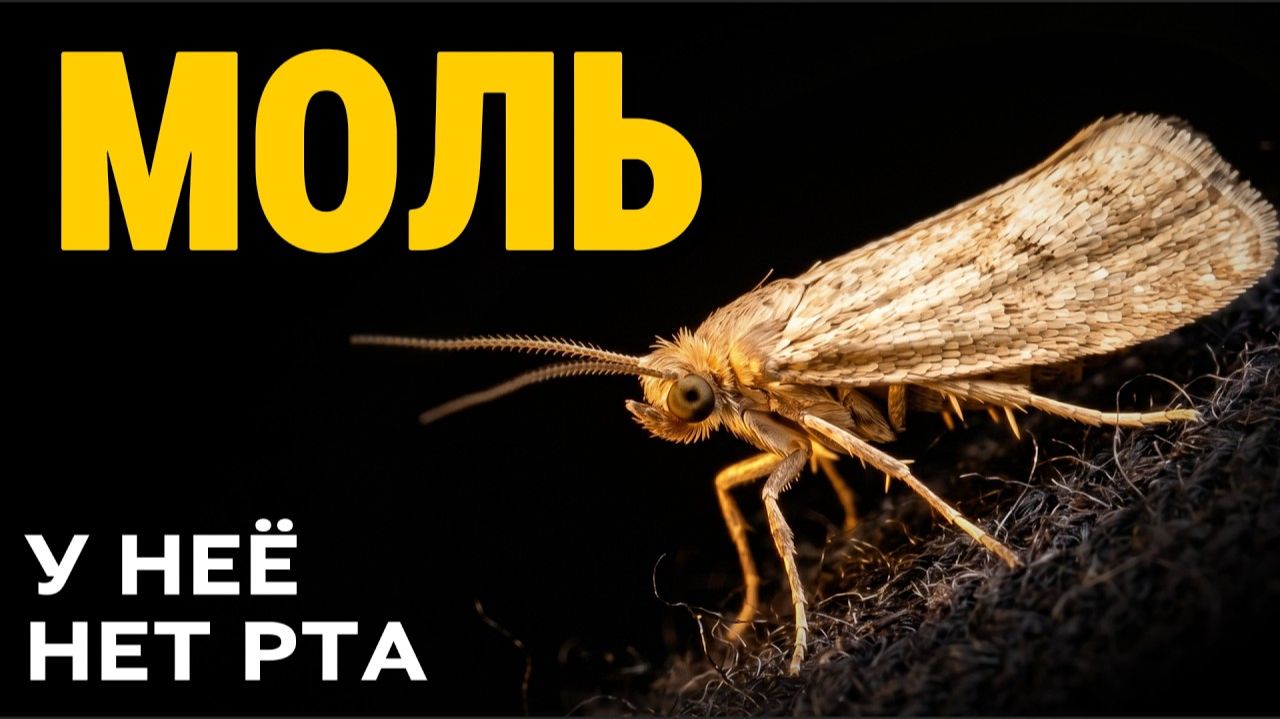 Моль ест ваш свитер. Её родственники пьют слёзы птиц.