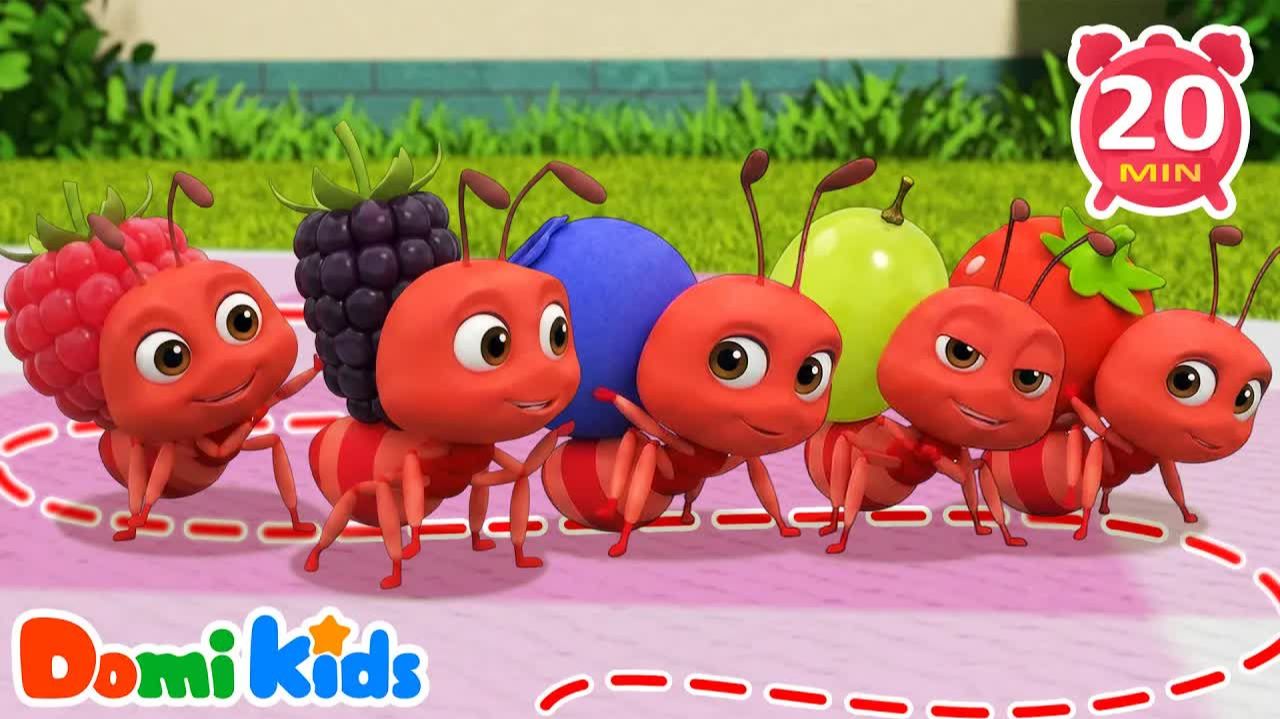 МАЛЕНЬКИЕ МУРАВЬИ БОЛЬШОЙ МАРШ 🐜 | МИЛАЯ ПЕСЕНКА ПРО НАСЕКОМЫХ | ПЕСЕНКИ ДЛЯ ДЕТЕЙ ПРО ЖИВОТНЫХ