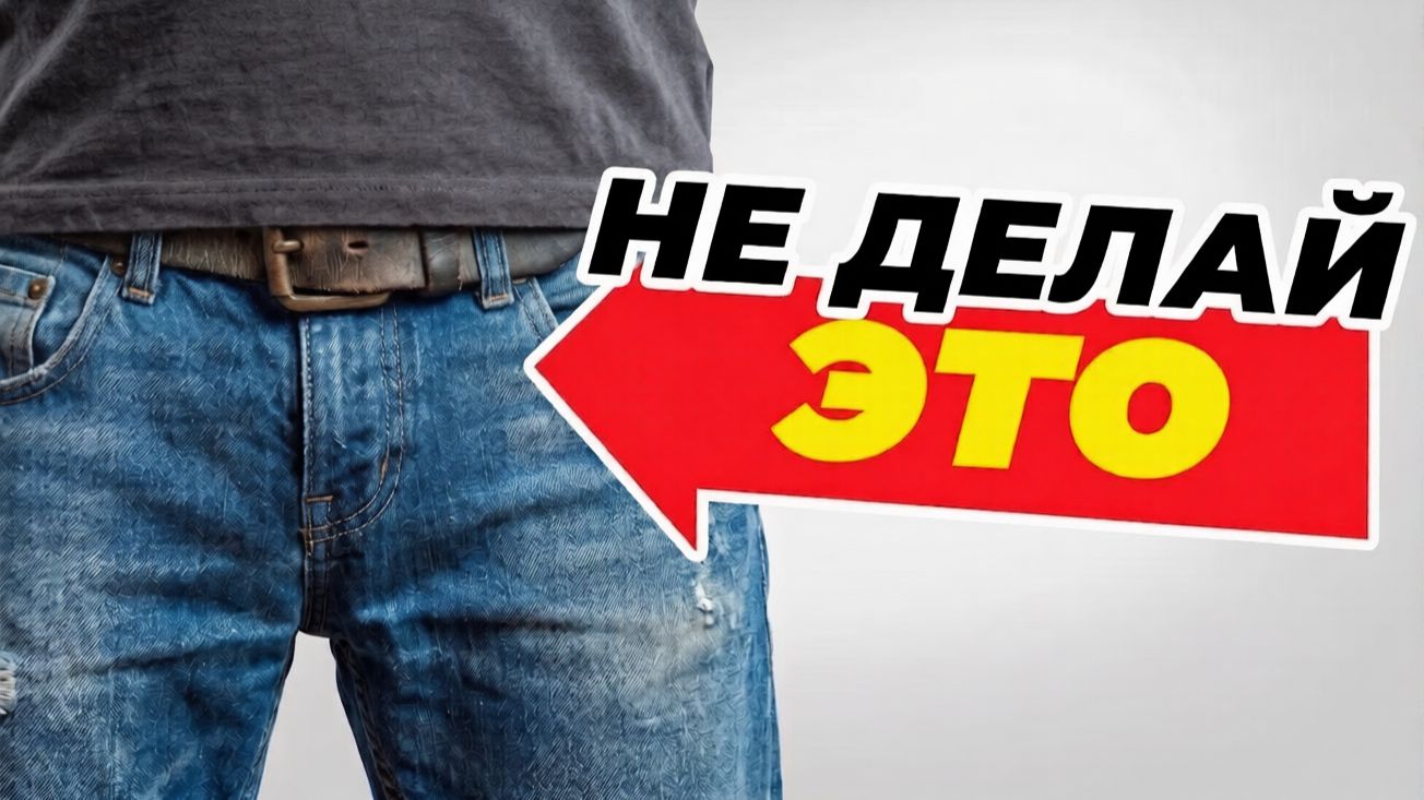 ПЕРЕСТАНЬ НЕПРАВИЛЬНО НОСИТЬ ДЖИНСЫ! 6 Секретов Как Выбрать ИДЕАЛЬНЫЕ Мужские Джинсы
