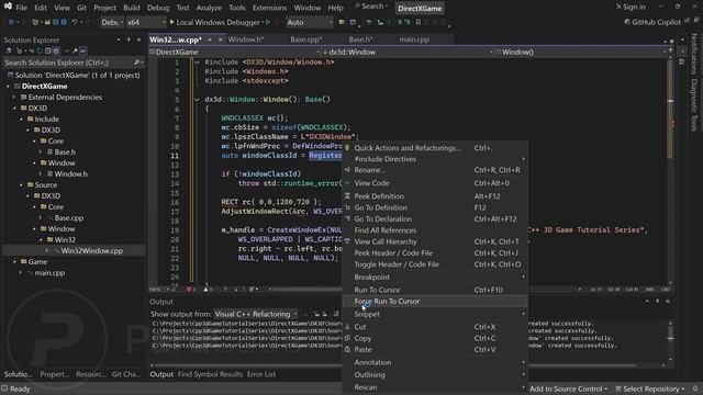 C++ 3D Game Tutorial Series 1   Creating A Window With Win32 API