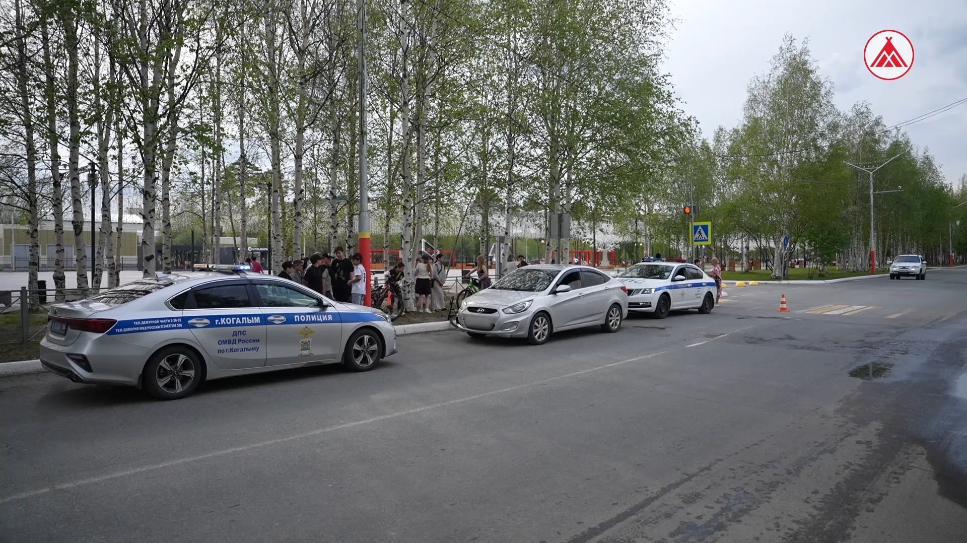 Наезд на пешехода с самокатом в Когалыме
