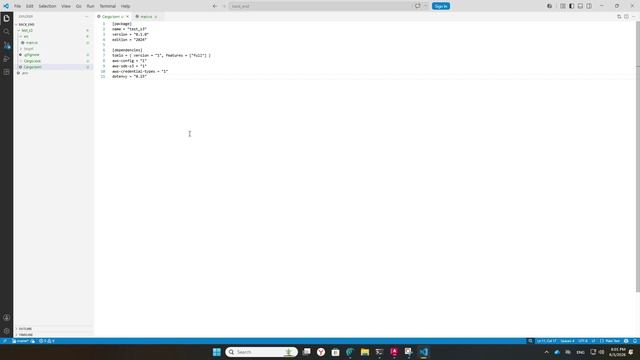 #2_используя Rust прогу получаем список файлов из S3 бакета