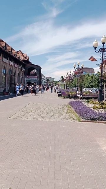 Ейск. Атмосфера в центре города.