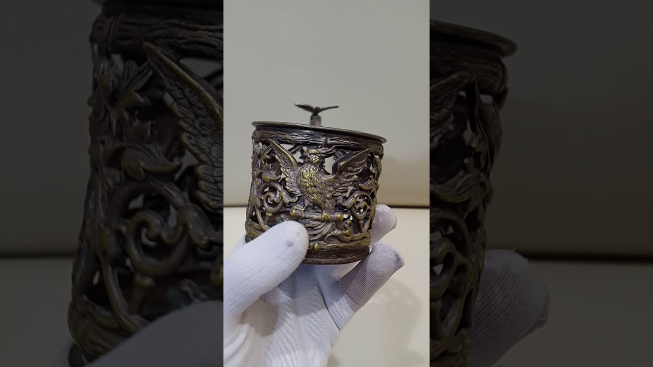 Фраже подстаканник с клеймом посеребрение