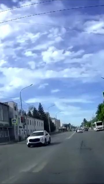 Случай на перекрестке в Омске