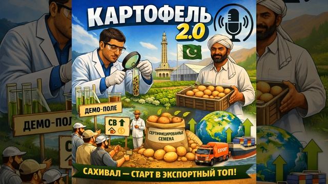 Картофельное сердце Пакистана: Почему мы выращиваем энергию, а не просто тонны