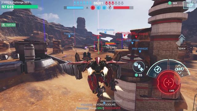 War Robots с комментариями. X Challenge.