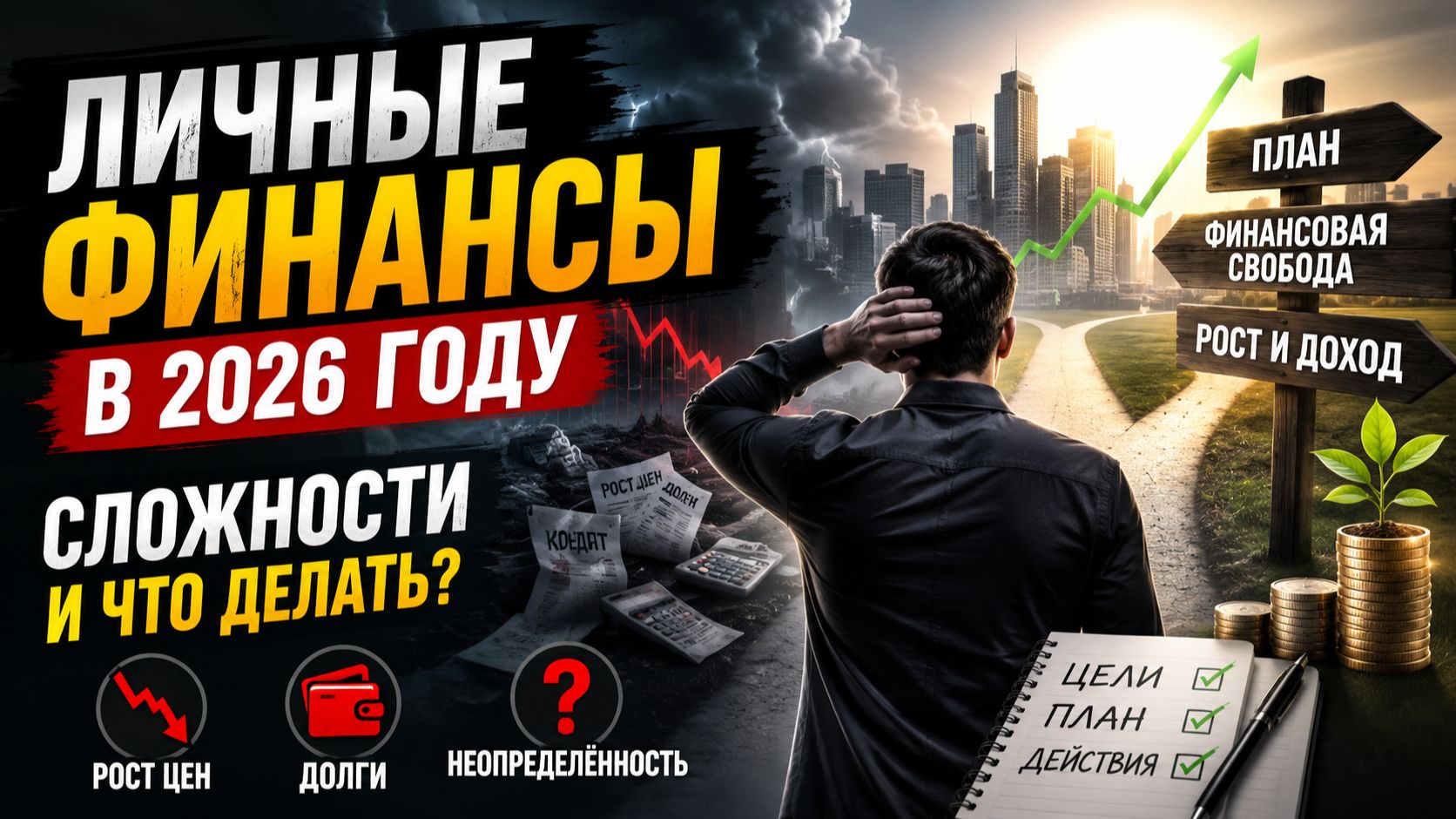 🔥 Личные Финансы в 2026 Году: Главные Сложности и Как Не Сдаться | Деньги, Долги и Мотивация