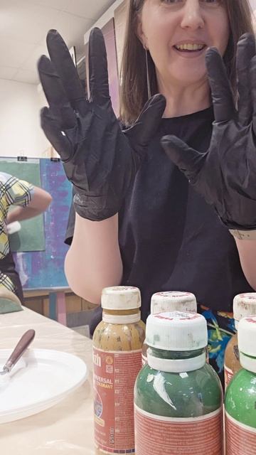 Переделка пластикового вазона в каменный. Показываем все этапы. #DIY