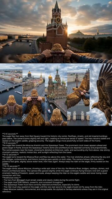 Взгляд с небес: орёл парит над Москвой 🦅✨ #Moscow #skyline #freedom #soaring