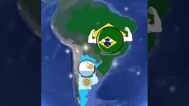 Map Swap P2  #countryballs #map