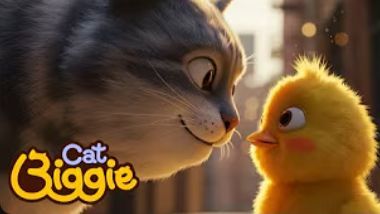 #CAT BIGGIE - ПЕРВЫЕ НЕУВЕРЕННЫЕ ШАГИ ЭЛЛИ