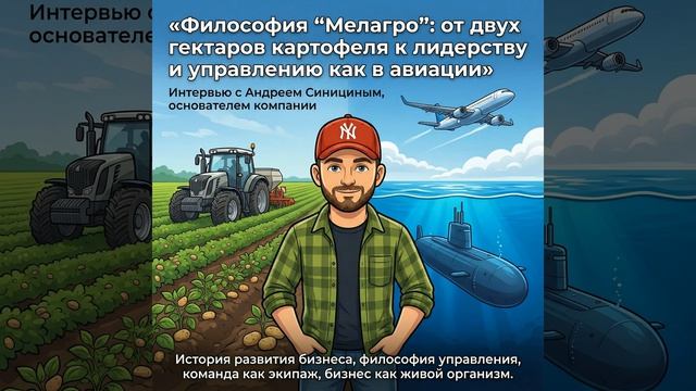 Философия “Мелагро”: от двух гектаров картофеля к лидерству и управлению как в авиации