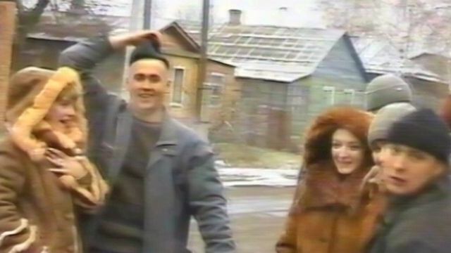 Проводы верхнедонцов на военную службу. 2003 год
