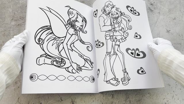 Winx Club. Вместе навсегда! Большая раскраска