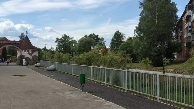 Наш райцентр г.Шаховская,Московская обл.недалеко от нашей деревни, где дача 🌞