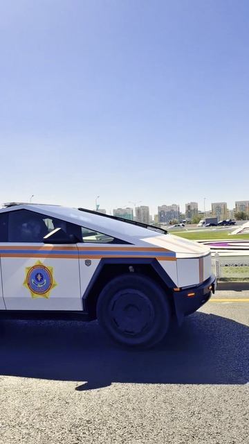 Как полиция в Дубае: МЧС Казахстана купило Tesla Cybertruck