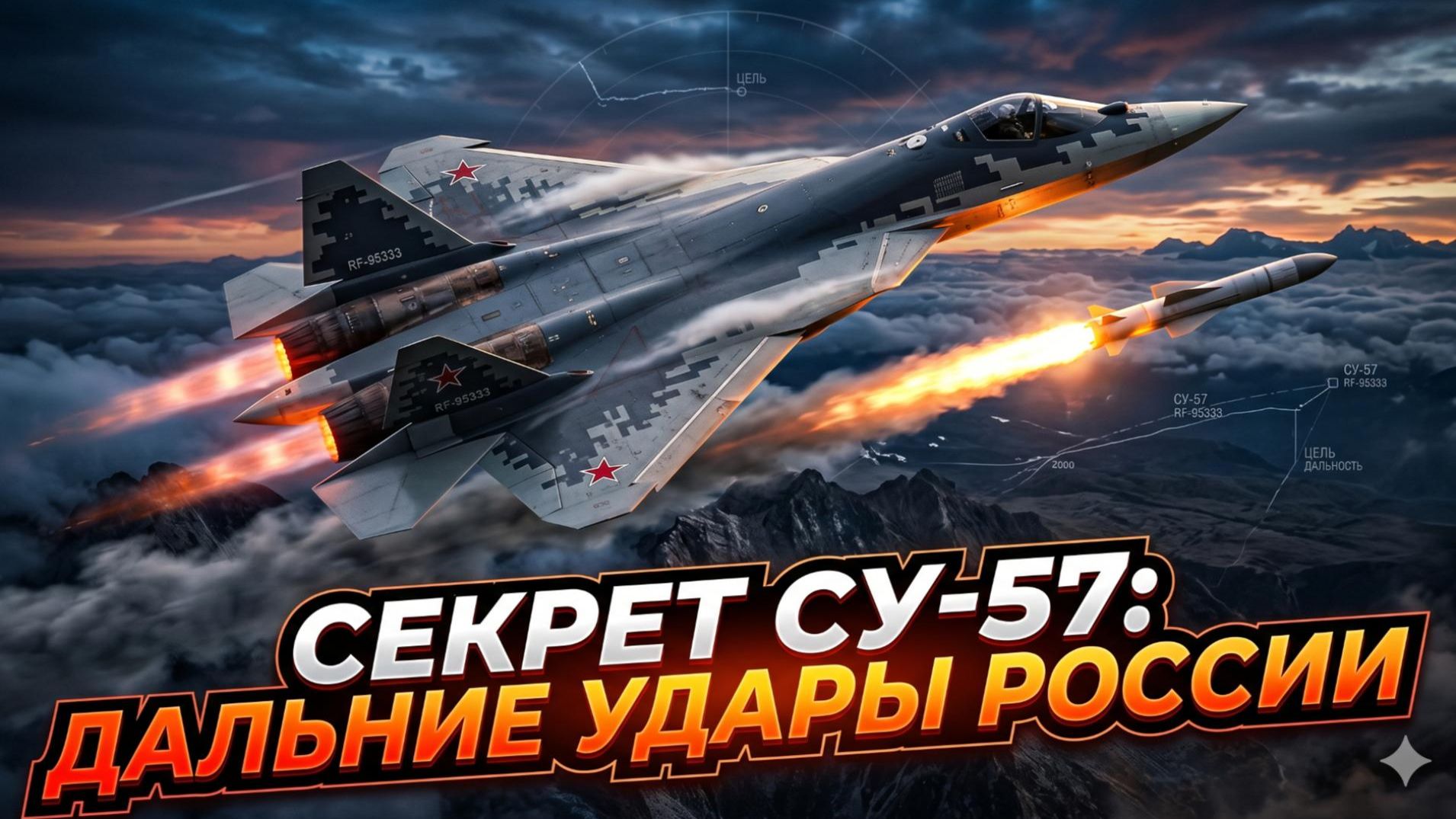  Не просто истребитель: скрытая фишка Су-57 которая изменила правила дальнобойной войны