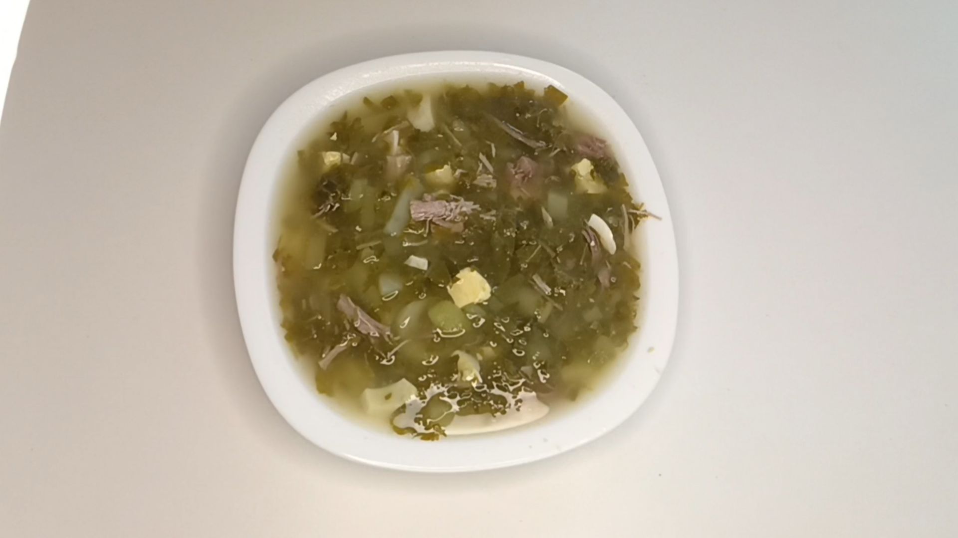Щи из щавля