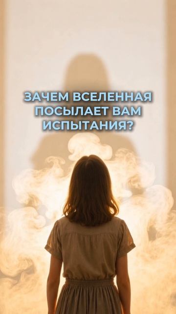 ЗАЧЕМ ВСЕЛЕННАЯ ПОСЫЛАЕТ ВАМ ИСПЫТАНИЯ?