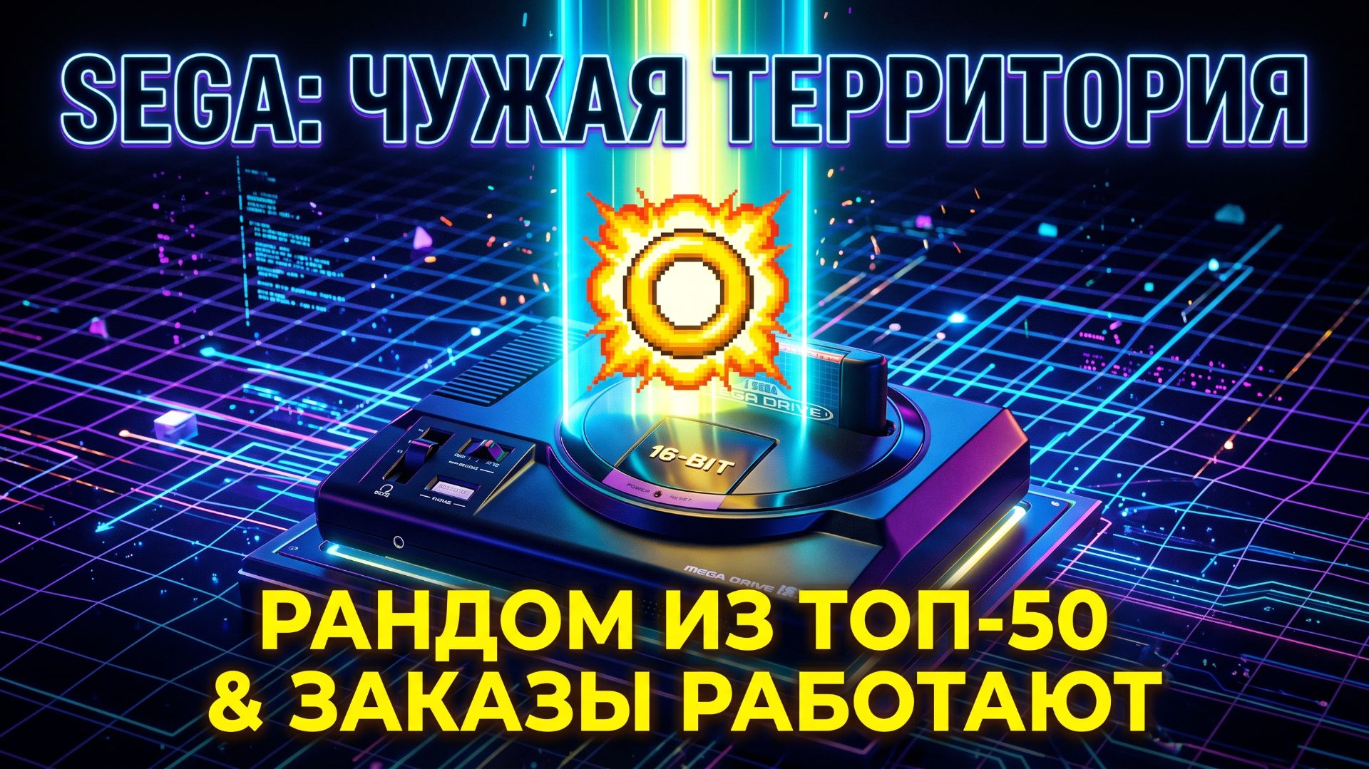 SEGA MEGA DRIVE С РАНДОМОМ! 🎰 Заходим на чужую территорию 🔥 Твой заказ решает всё!