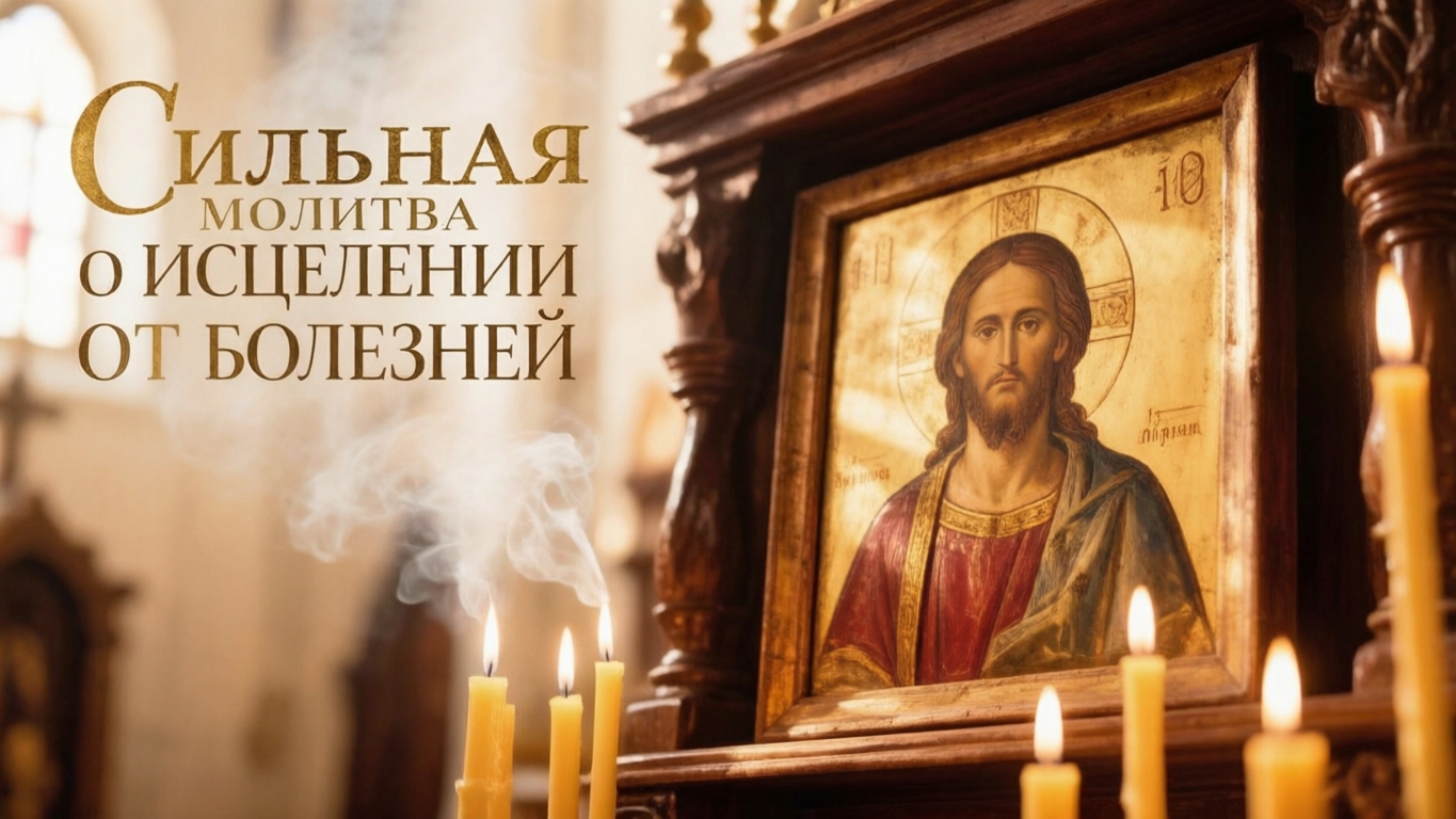 Сильная молитва о исцелении от болезней