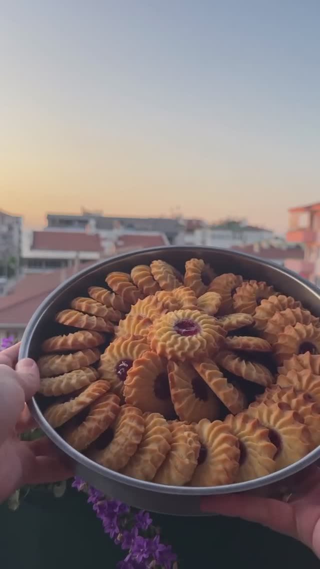 Курабье с джемом как в детстве 😍