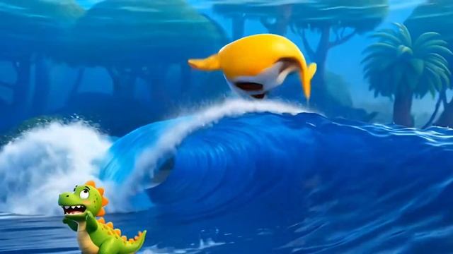 El Pequeño Dinosaurio Y La Magia De Los Colores 🦖 Canciones Infantiles Y Rimas Para Niños Y Bebés