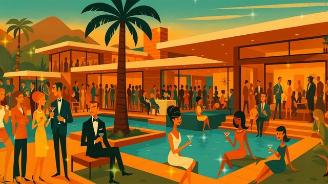 ATOMIC JAZZ LOUNGE COCKTAIL MUSIC ｜ POOLSIDE AT THE PALMS