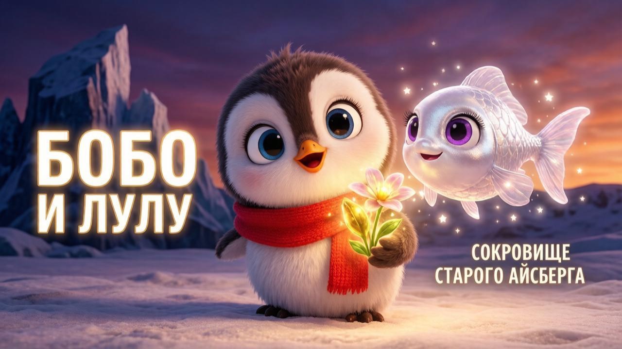 Бобо и Лулу 🐧✨ Сокровище старого айсберга | Мультики для детей | Серия 3