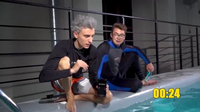 способы продержаться под водой