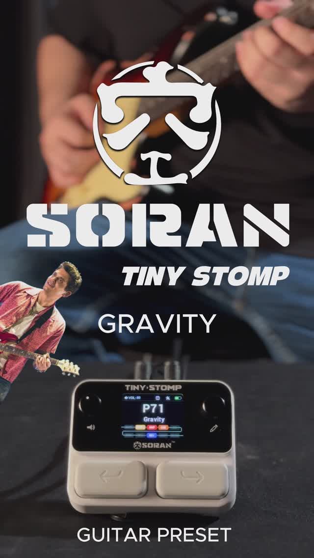 🌌 Gravity погружает в уникальный звуковой вайб 🎶 #Soran #Gravity #TinyStomp #мультиэффекты #гитара