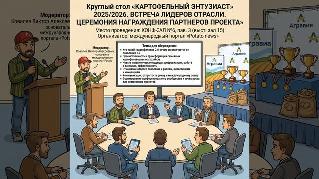 Круглый стол «КАРТОФЕЛЬНЫЙ ЭНТУЗИАСТ» 2025/2026
