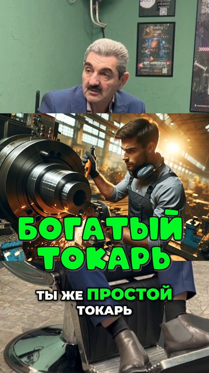 Богатый токарь. Армен Бежанян. БарберТолк