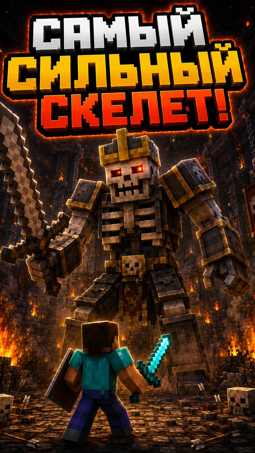 Самый сильный скелет!