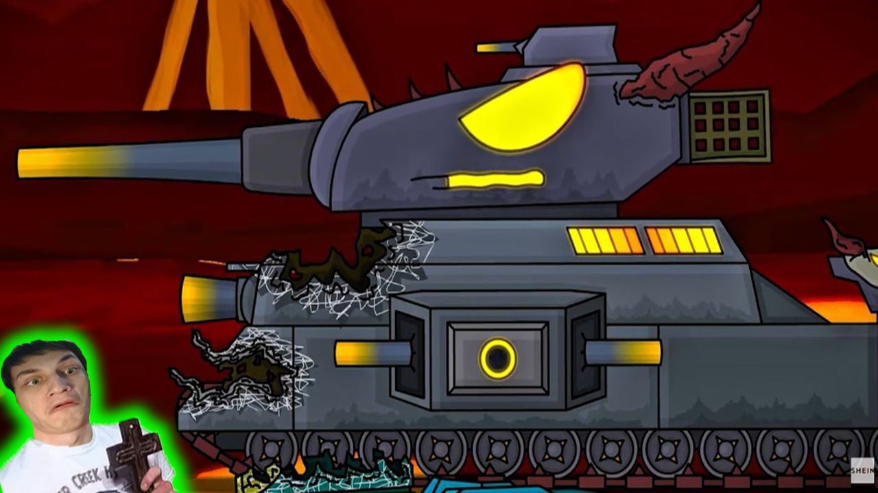 Революция против Левиафана близко... - Реакция на Shein Animations - мультики про танки геранд ! ?