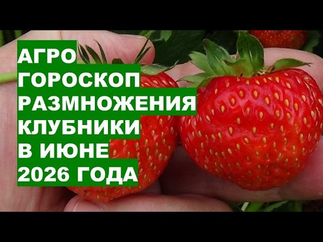 Июнь 2026: Самые Лучшие Дни для Размножения Клубники?!