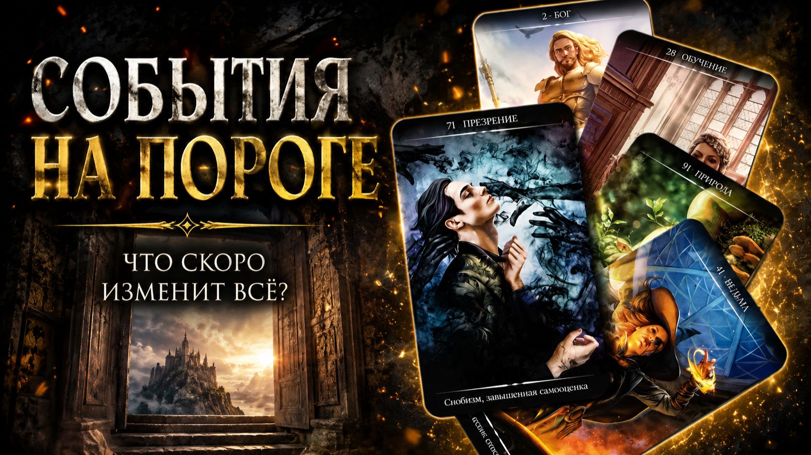События на пороге. Таро. Что скоро войдёт в Вашу жизнь