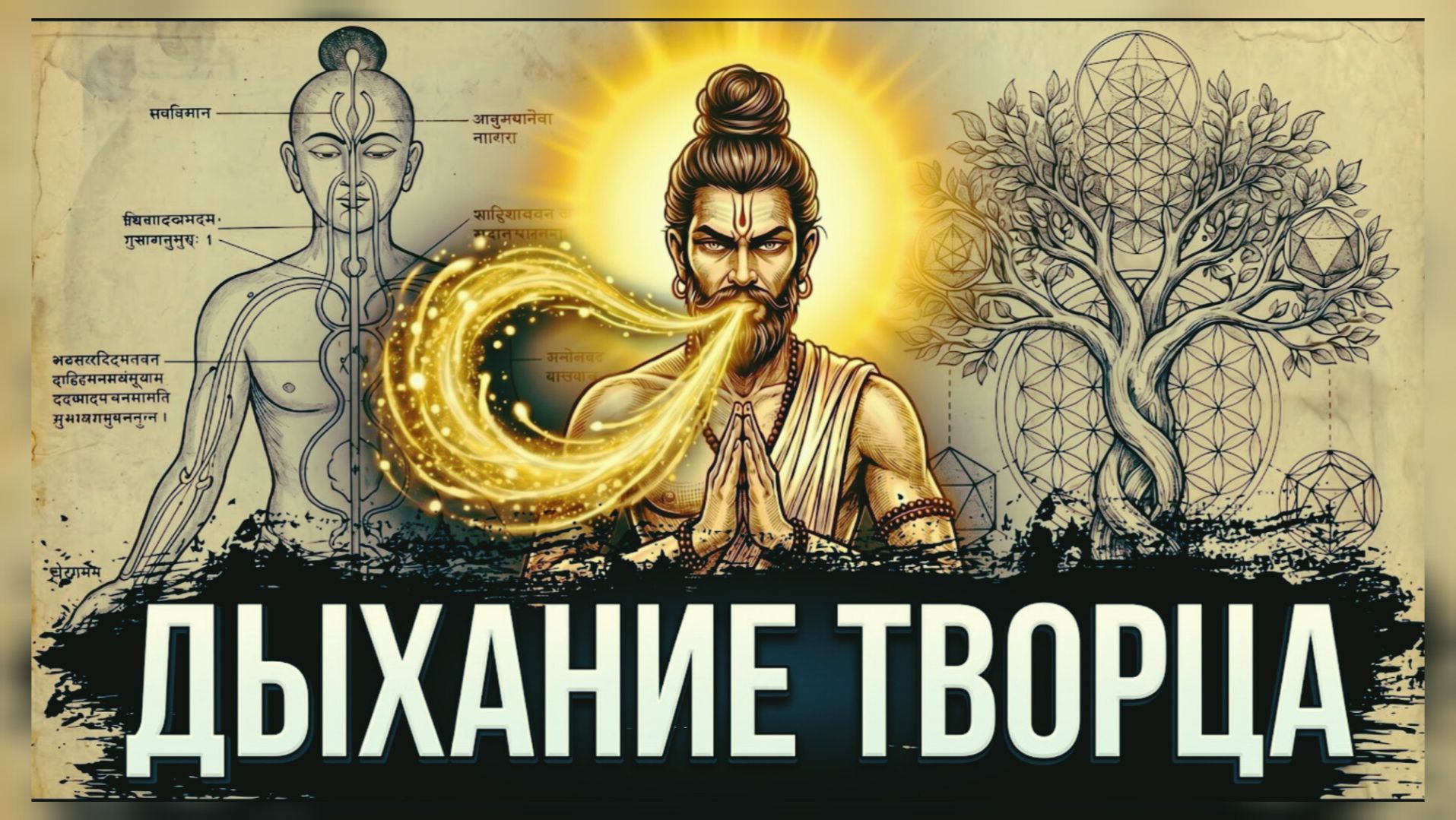 Древняя техника манифестации через дыхание 😇