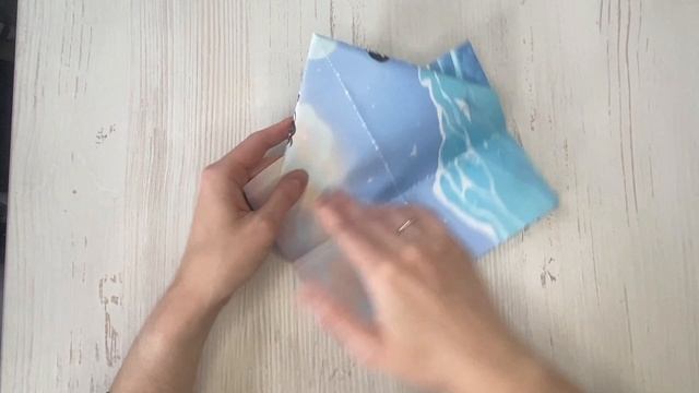 Как собрать кораблик из суперобложки