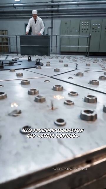 Мирный атом.